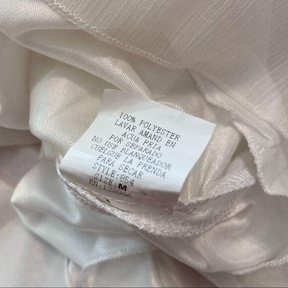 Dani Sexy Sheer Off White Top - Picture 6 of 8